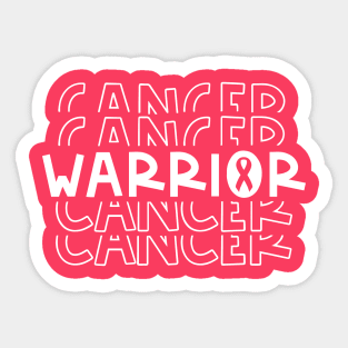 Cancer Warrior Sticker